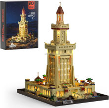 Funwhole F9008 Alexander Lighthouse: An Educational Toy Puzzle Assembly Building Block Game