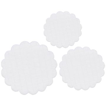 Acrylic Transparent Stamp Blocks Set - Square and Round Stamp Tools