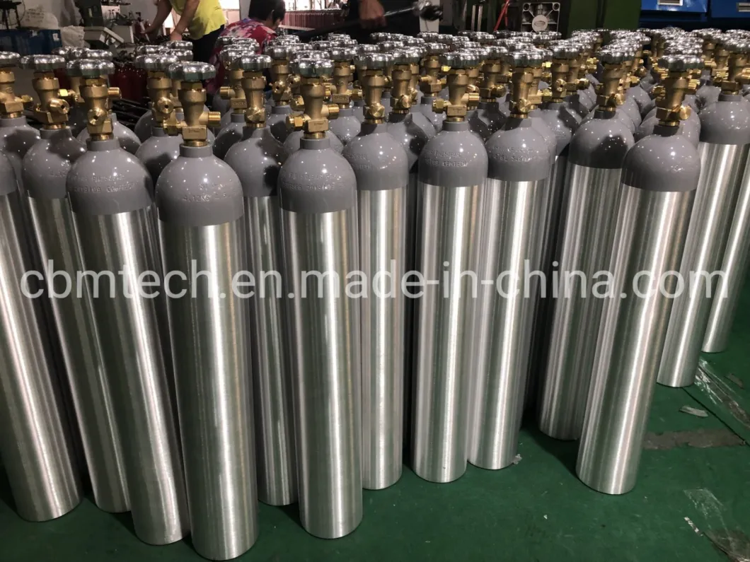 Aluminum Beverage CO2 Gas Cylinder for Party Drinks Beer and Wine