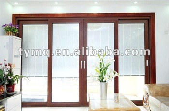 Wood Clad Aluminum Lift and Slide Door