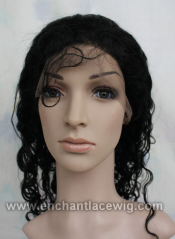 14 inch Curly Full Lace Wigs