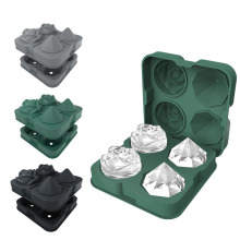 Ice Cube Molds Silicone Rose and Diamond Ice Ball Maker