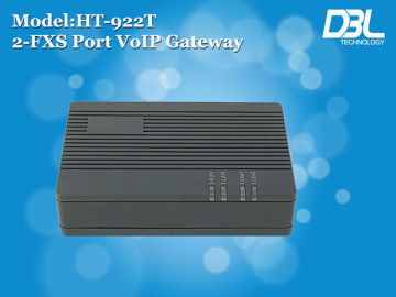 Fax 2 Channels Sip Voip Gateway , Fxs Gateway For Wan / Lan Connections