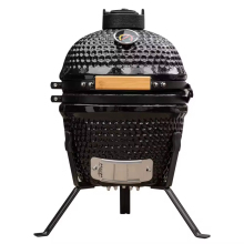 GFTOP Ceramic BBQ Charcoal Kamado Grill with Thermometer