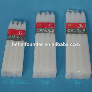 stick candle,daily use candle,white candle