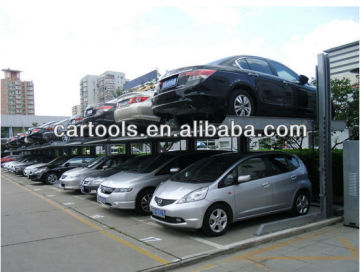 Hydraulic outdoor car parking lift