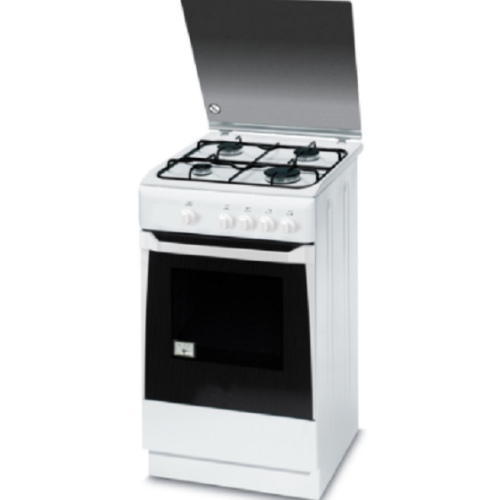 White Freestaning Oven 60cm Self-cleaning