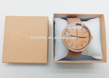 BOSHIHO New Items Christmas Gift Cork Watch