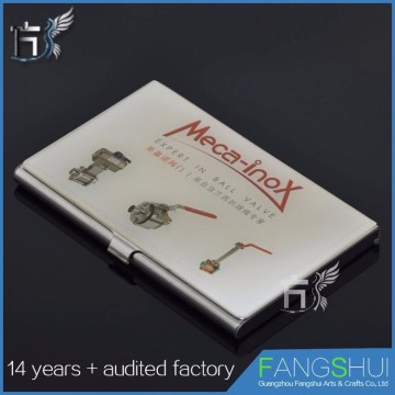 Wholesale price romotion women printed business card holder