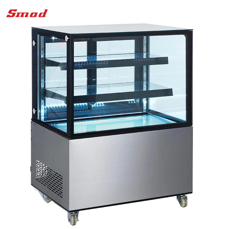 Commercial Refrigerator Catering Equipment Fan Cooling Cake Showcase