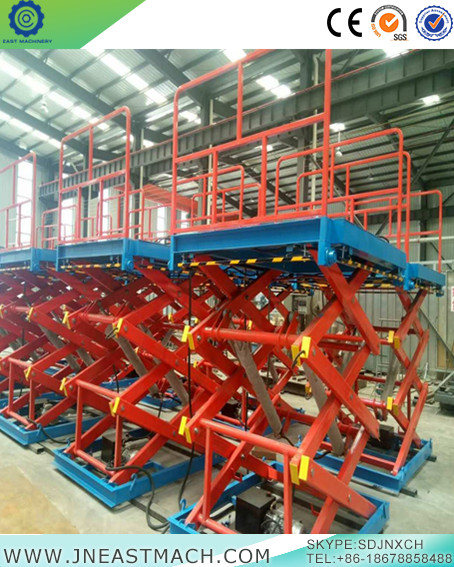 1.0t Stationary Hydraulic Cargo Lift Table