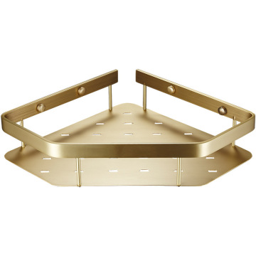 Bathroom Wall Shelf Solid Brass Shower Corner Rack