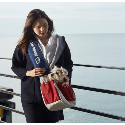 Bolsa de transportadora de sling de cachorrinho largo