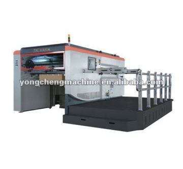 Semi-automatic platen die-cutting package machine