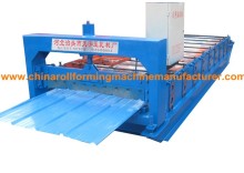 Cutting machine prepainted roof wall tile roll equipment