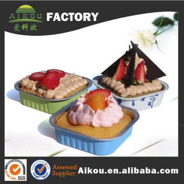 Airproof Square CakeTin Box With Custom Logo Printed