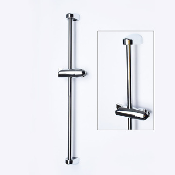 Shower pole square shower rail