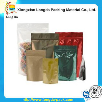 plastic zip zipper lock bags