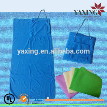 Microfiber terry plain towel bag