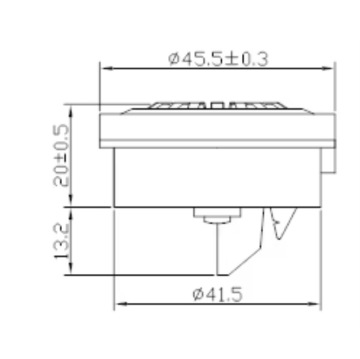 hight quality Cheap prices round headset electret microphone