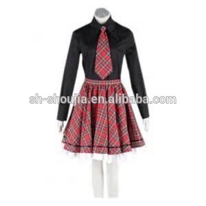 high school girl school uniform OEM international school uniform,pretty school uniform/fashionable school uniform