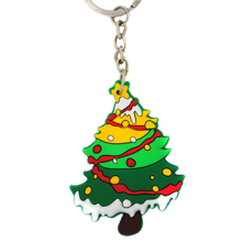 Cute custom design silicone keyring soft PVC keychains