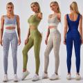 Yoga Leggings Sport Suit For Women Workout