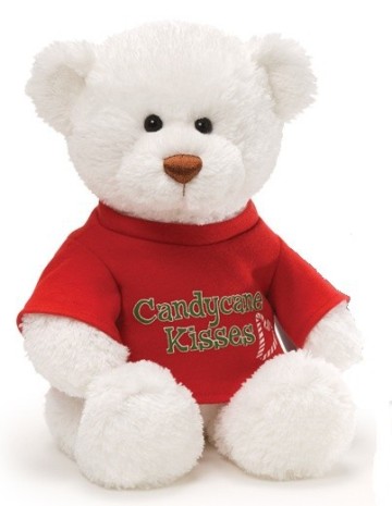 2014 hot sales sweater with bear plush toys for christmas