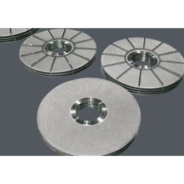 Penapisan Polimer Sintered Felt Discer