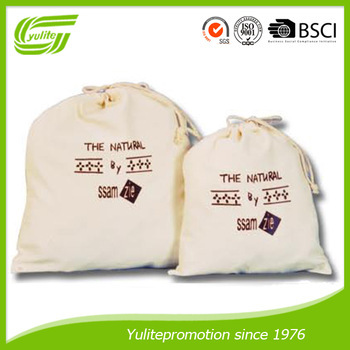 Wholesale plain white small cotton hand bags with printing