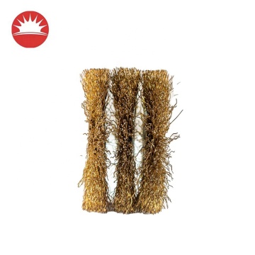 Industrial Brush Wire Brush Wheel for Dust Cleaning - Flat-Shaped Circular Brass Wire Wheel Brush