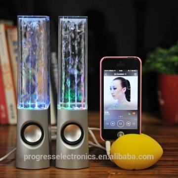 Bluetooth wireless Water Dancing Speaker with LED light-show speaker