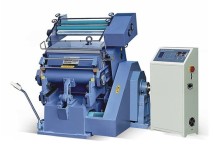 DIE CUTTING AND CREASING MACHINE WITH FOIL STAMP model TYMK-750  (Independent electric box)