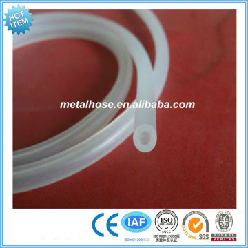 Soft transparent food grade silicone hose