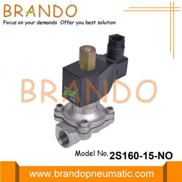 1/2 &#39;&#39; normaal open roestvrijstalen watersolenoïdeklep