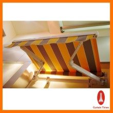 Curtain times full-cassette retractable awning in mini design blind shading