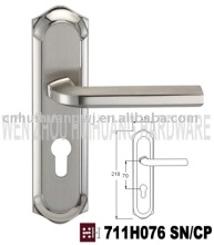 Zamak Door Handle with small plate