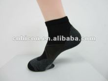 Hot sale Black Mens Sport Socks