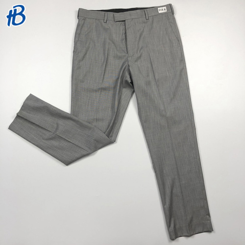 2020Factory Price wholesale men grey slim suit trousers