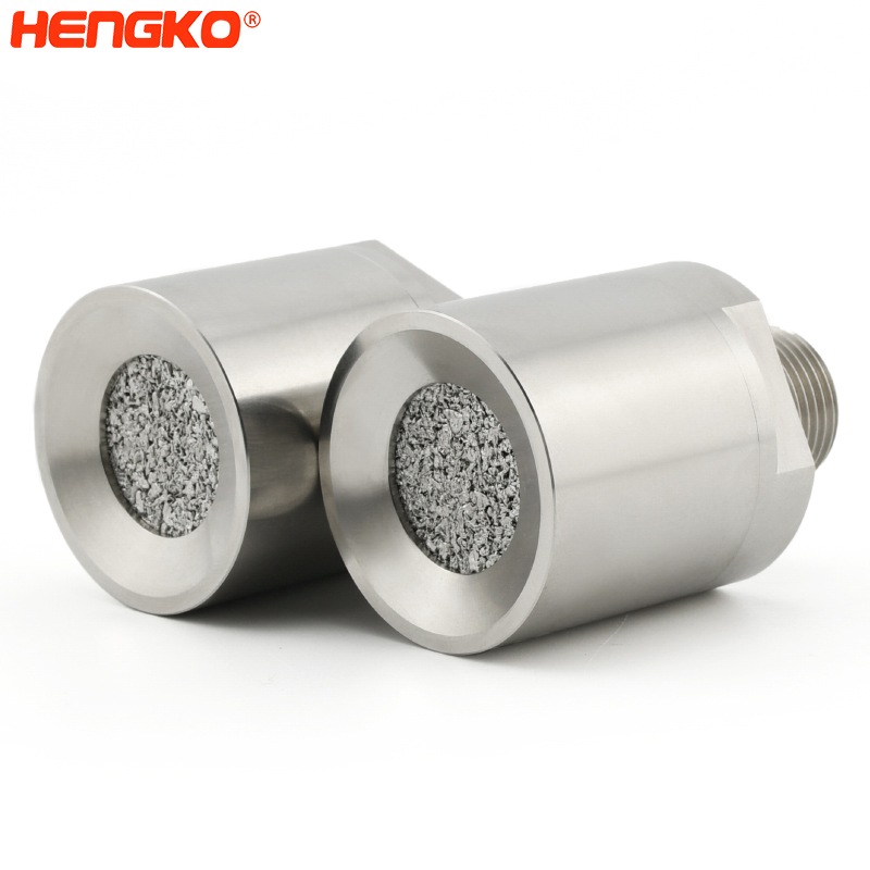 Sintered SS316L stainless steel flame-proof protective filter housing gas o2 sensors