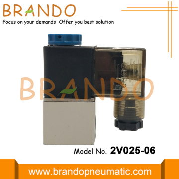 2V025-06 Válvula solenoide neumática de 1/8 &#39;&#39;