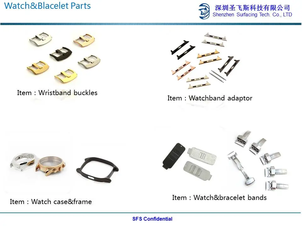 OEM Metal Injection Molding Durable Stainless Steel Alloy Watch and Alarm Parts