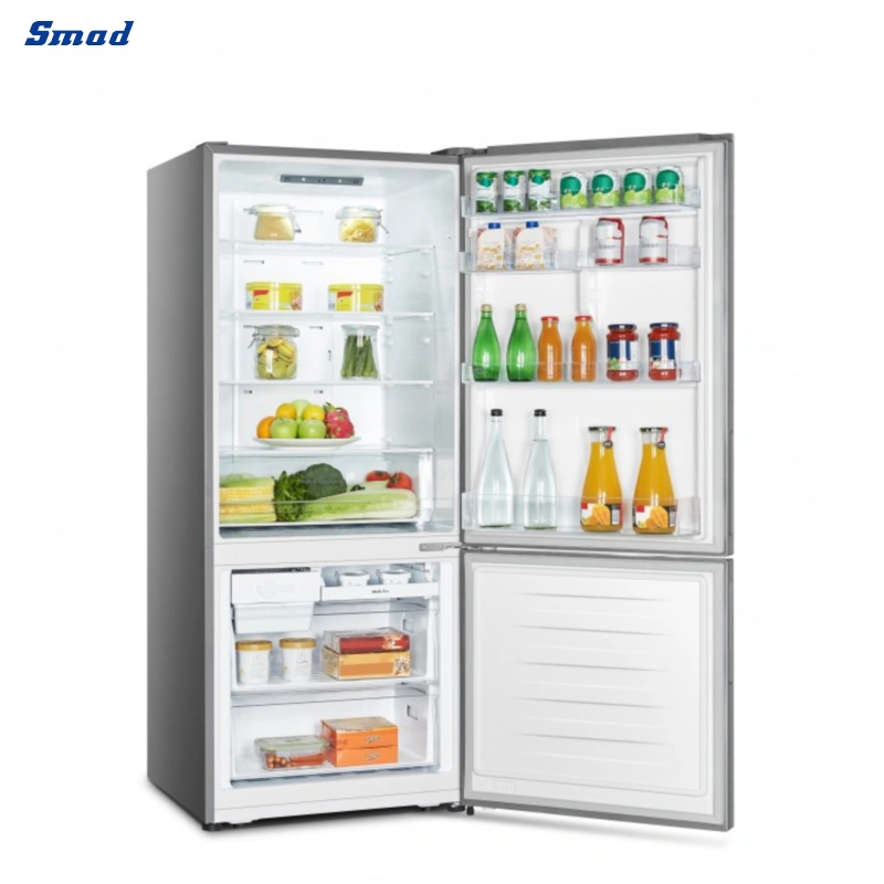 Smad No Frost Double Door Cold Bottom-Freezer Fridge