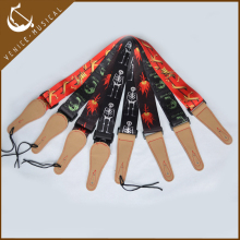 Colorful Guitar Strap leather top strap