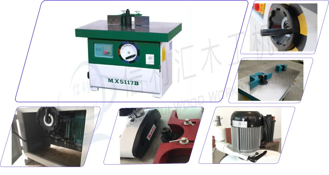 Single Spindle Sliding Table Moulder Wood Moulder Furniture Use/ Mini Milling Machine Wood Spindle Shaper Wood Working Machine Moulder