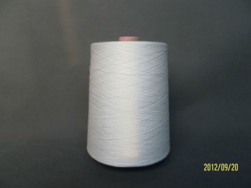 high quality 100% polyester TFO twisted yarn