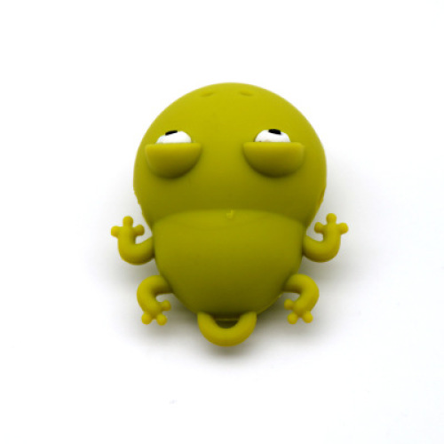 custom PVC USB flash drive Cute frog flash memory stick Factory