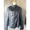 long leather jacket womens