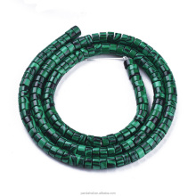 Pandahall Heishi Beads, Flat Round Disc Synthetic Malachite Beads: Crafting Unique Jewelry Designs