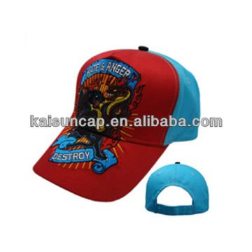 Fashion new design embroider red cap baseball cap